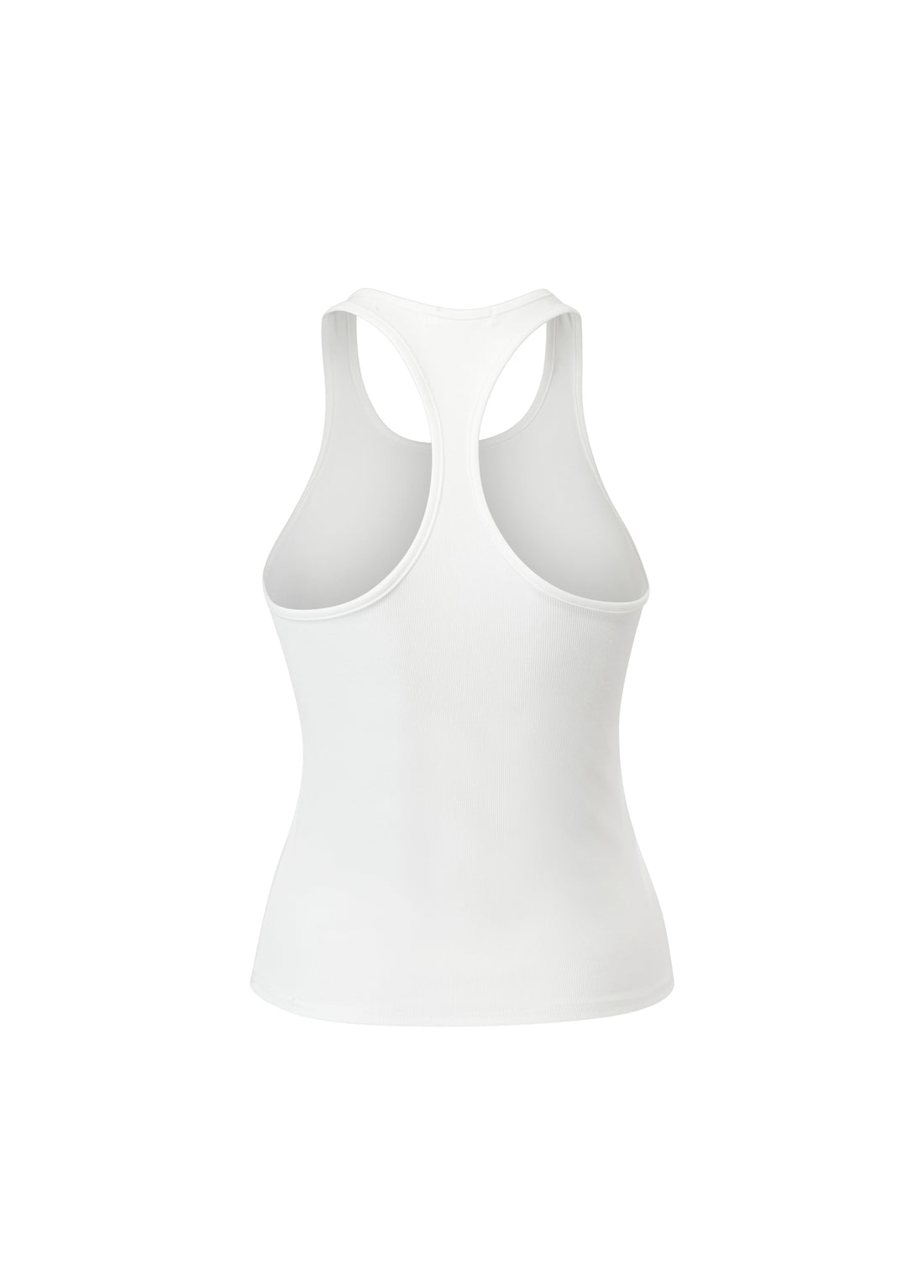 Sporty Rib tank white