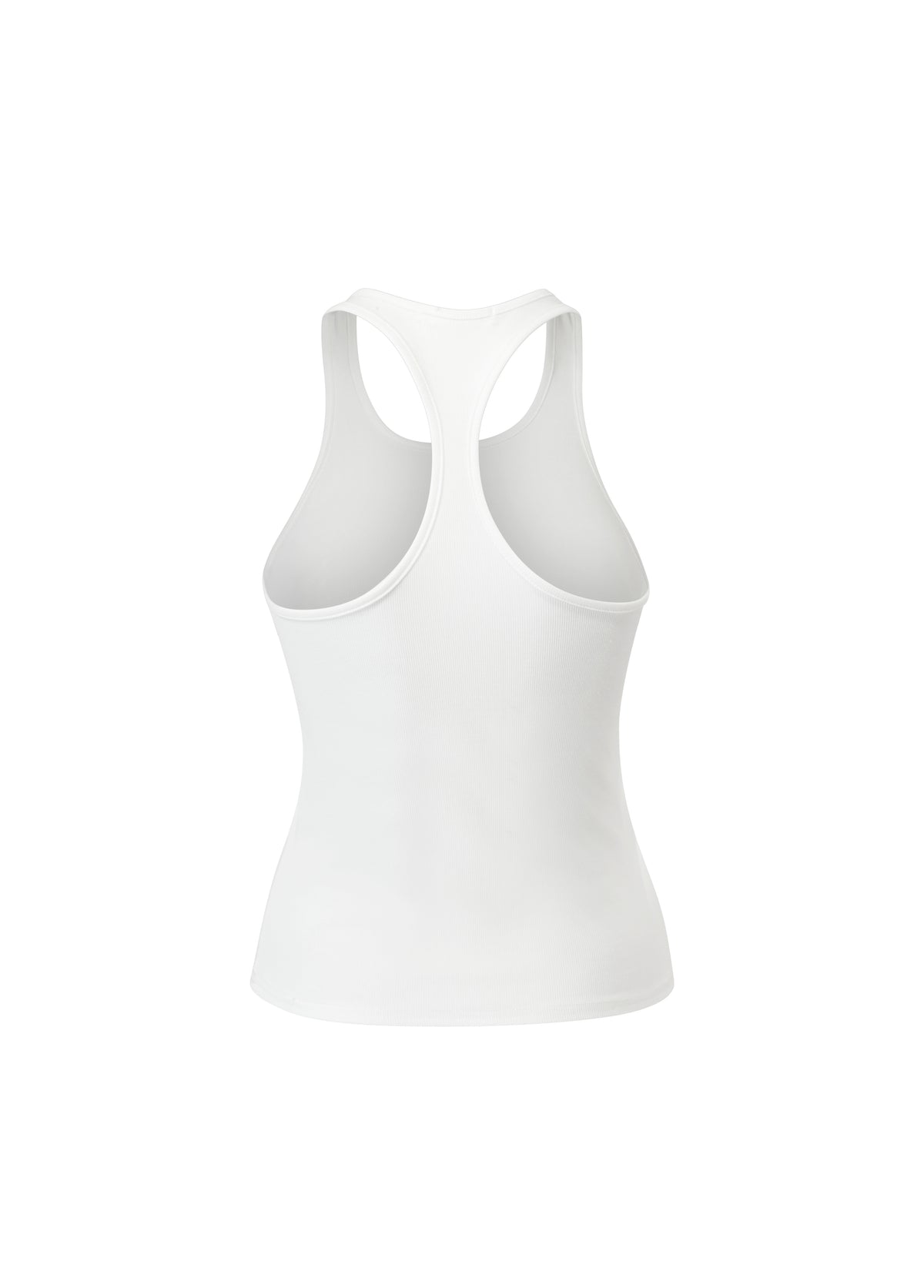 Sporty Rib tank white