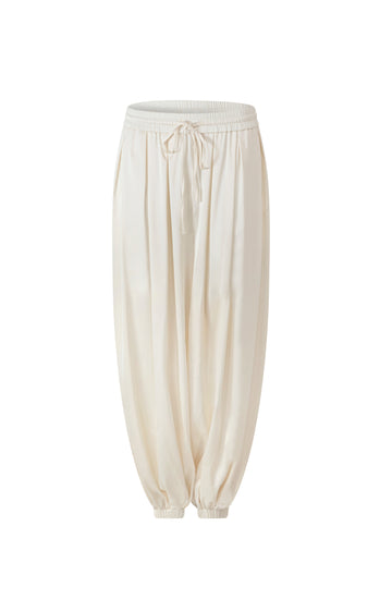 Satin Balloon Pants