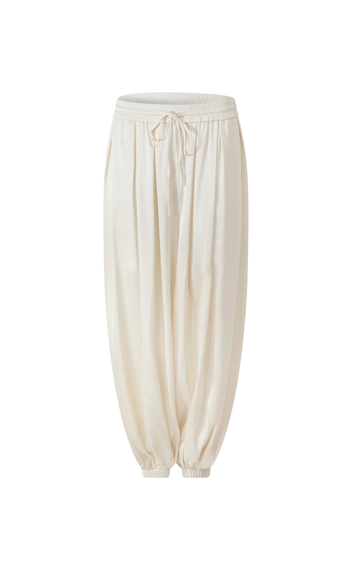 Satin Balloon Pants