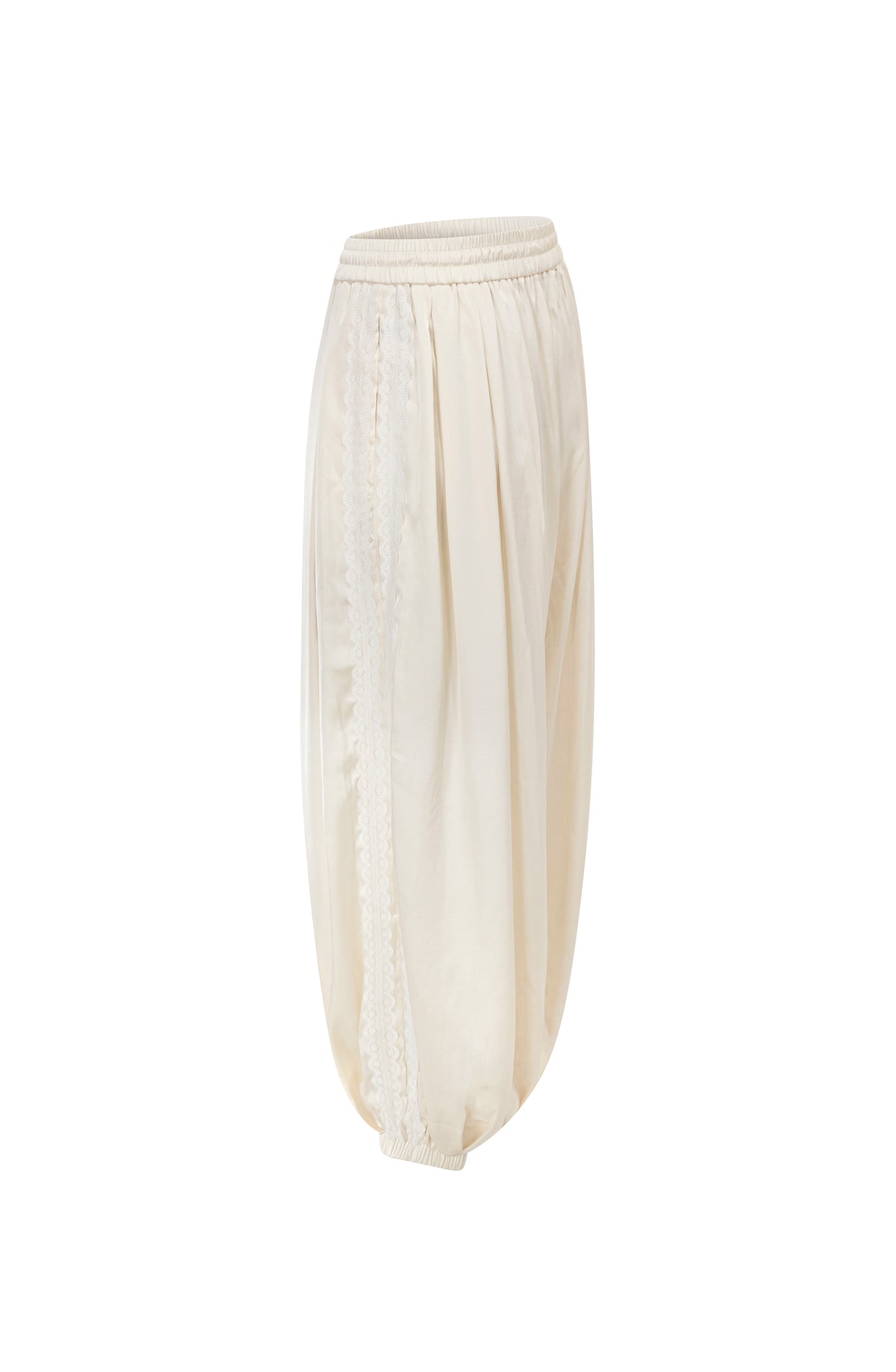 Satin Balloon Pants