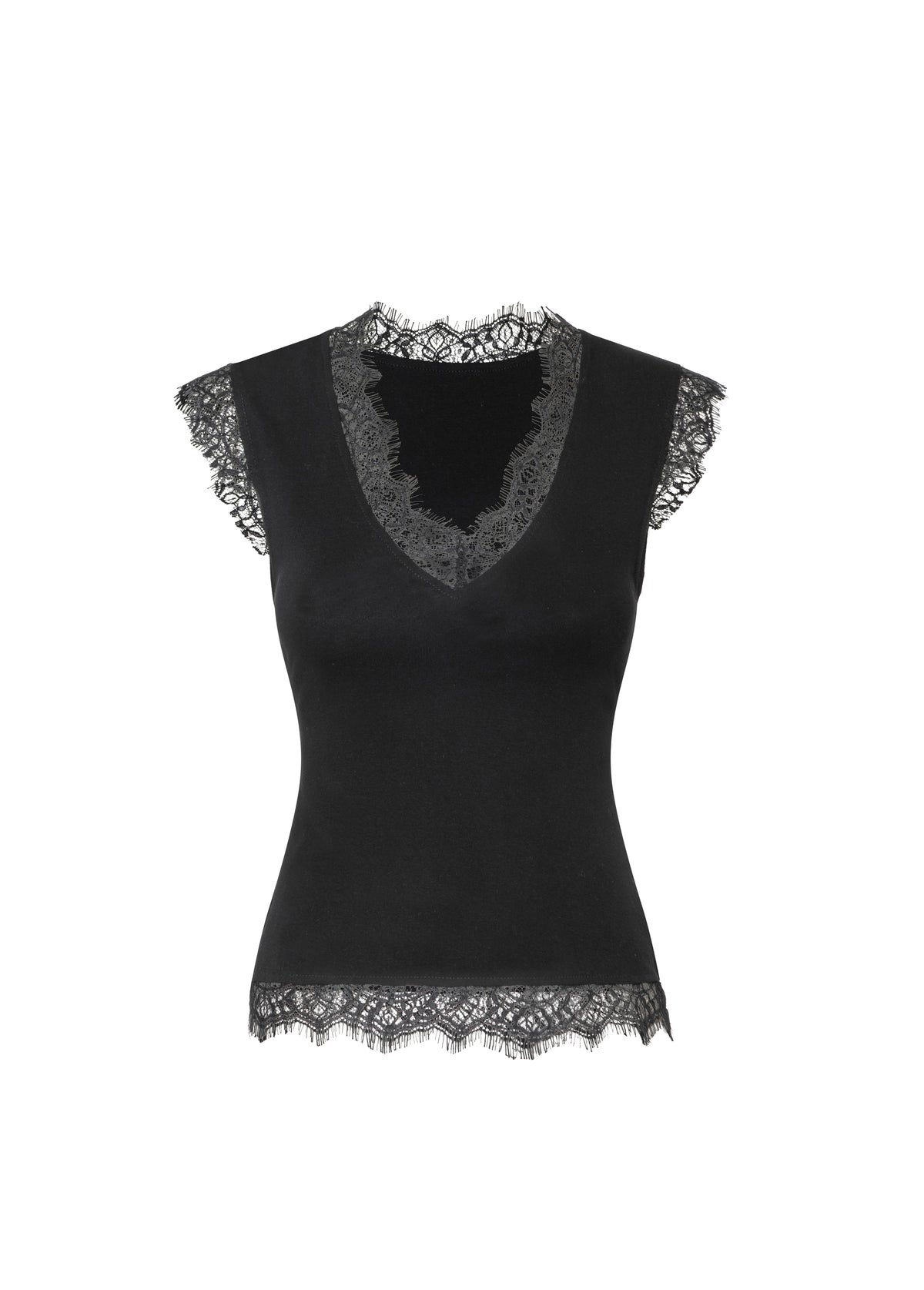 Lace Tank black