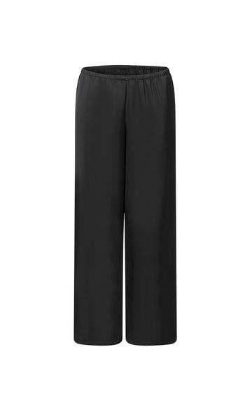 Satin Flow pants Black
