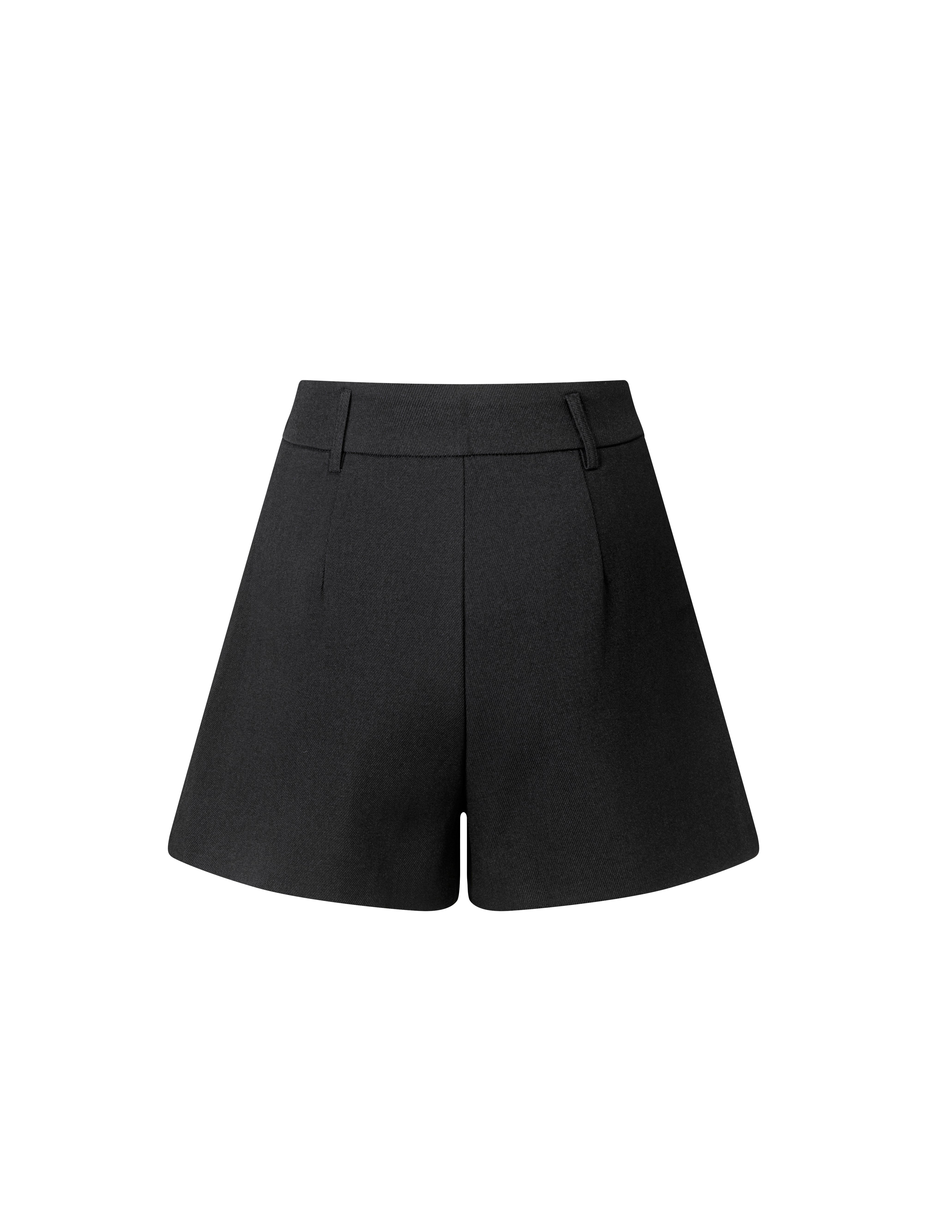 Tailored short black