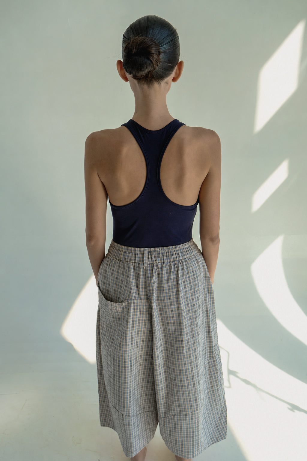 Sporty Rib Tank navy