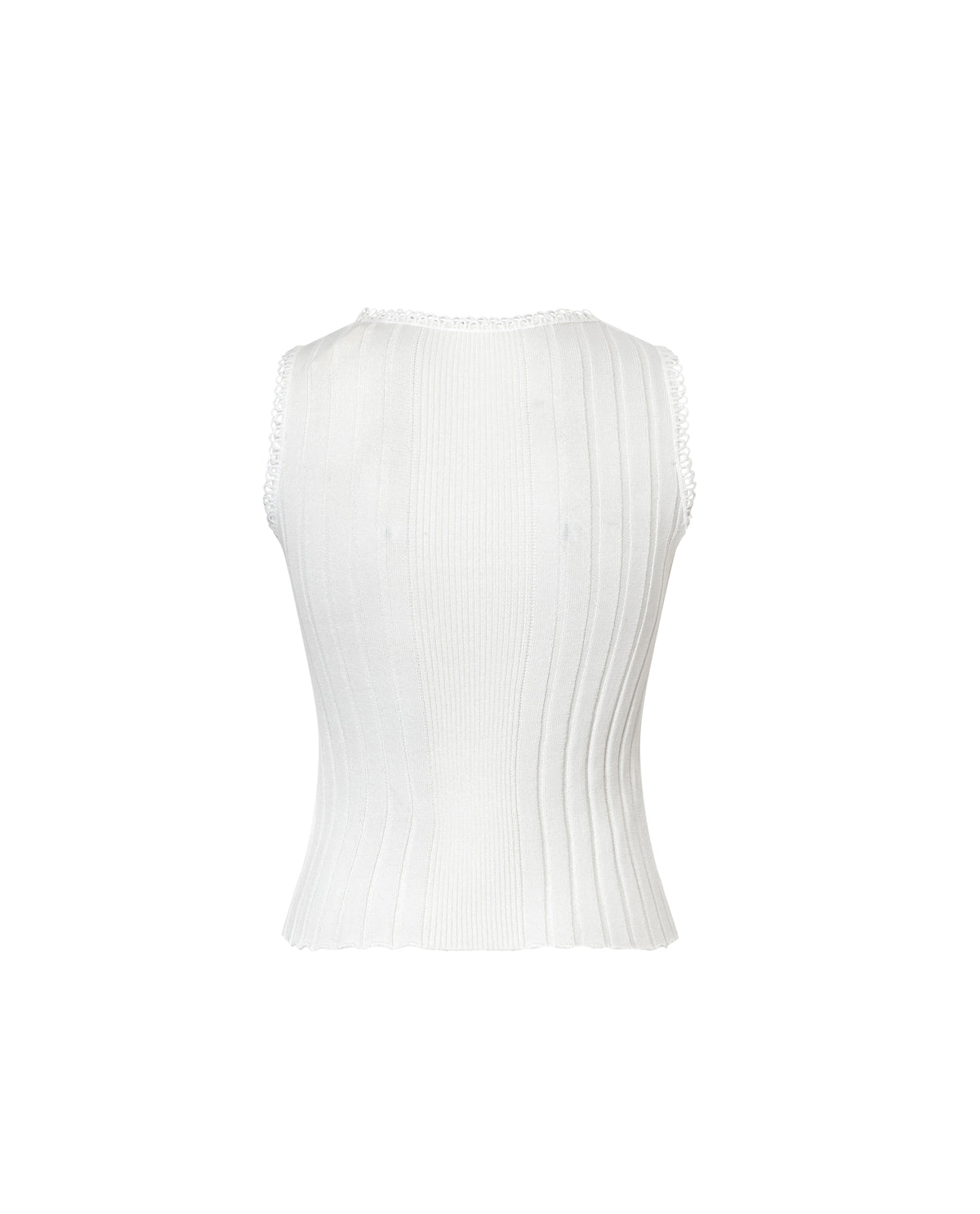 Scallop Tank white