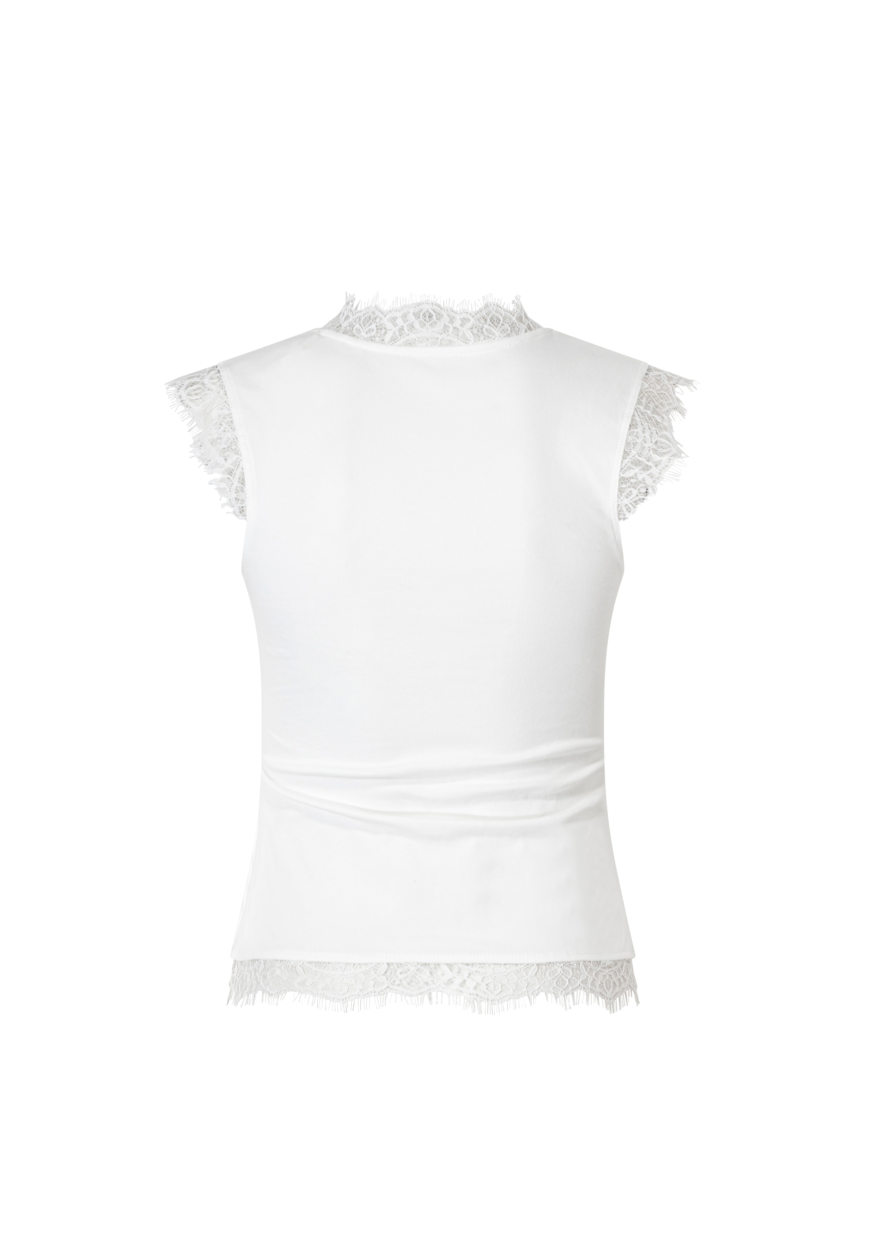 Lace Tank White