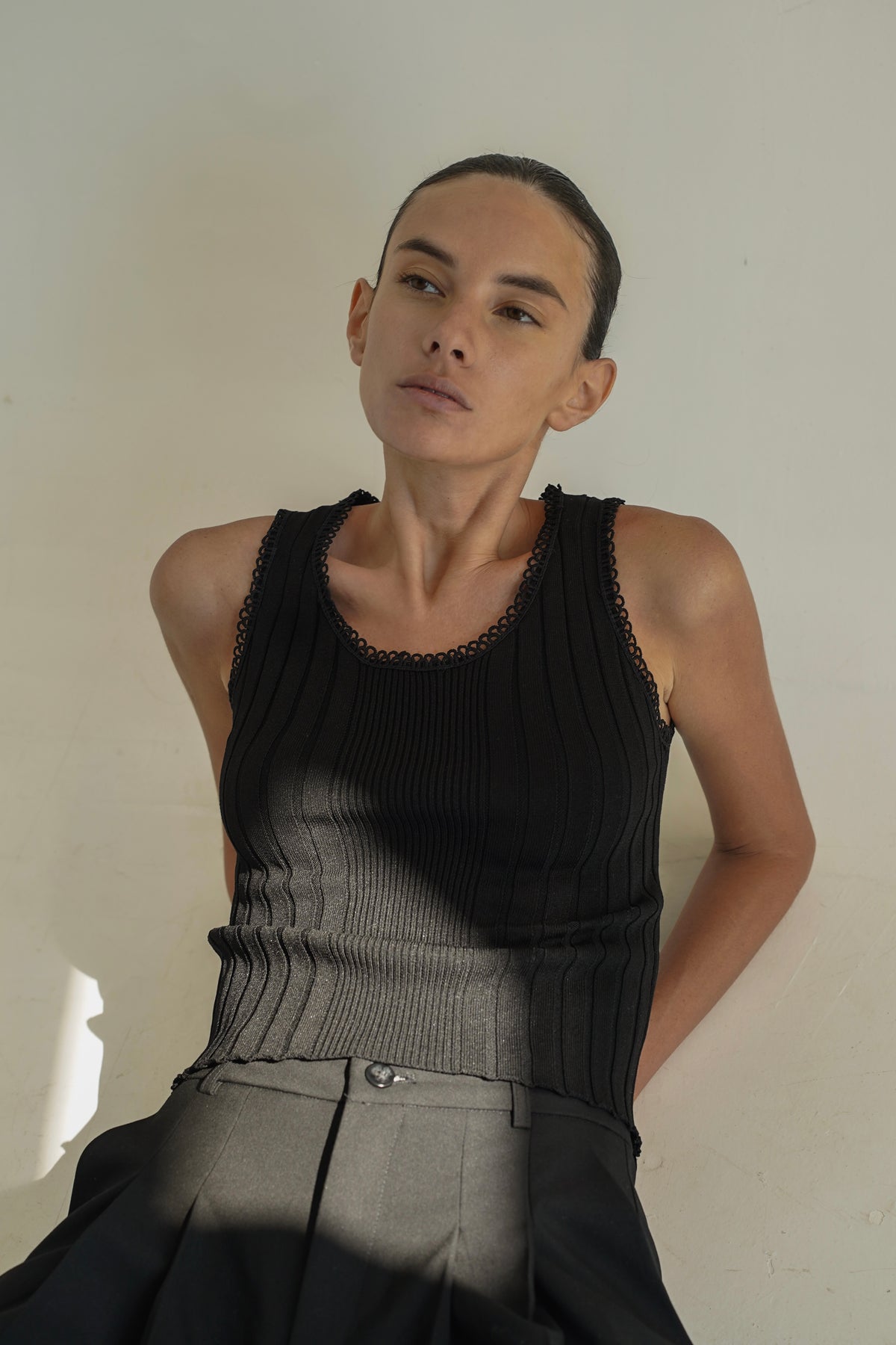 Scallop Tank black