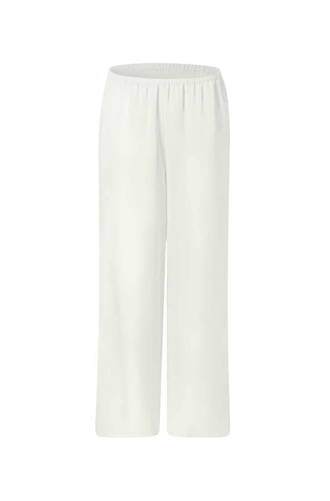 Satin Flow pants Cream